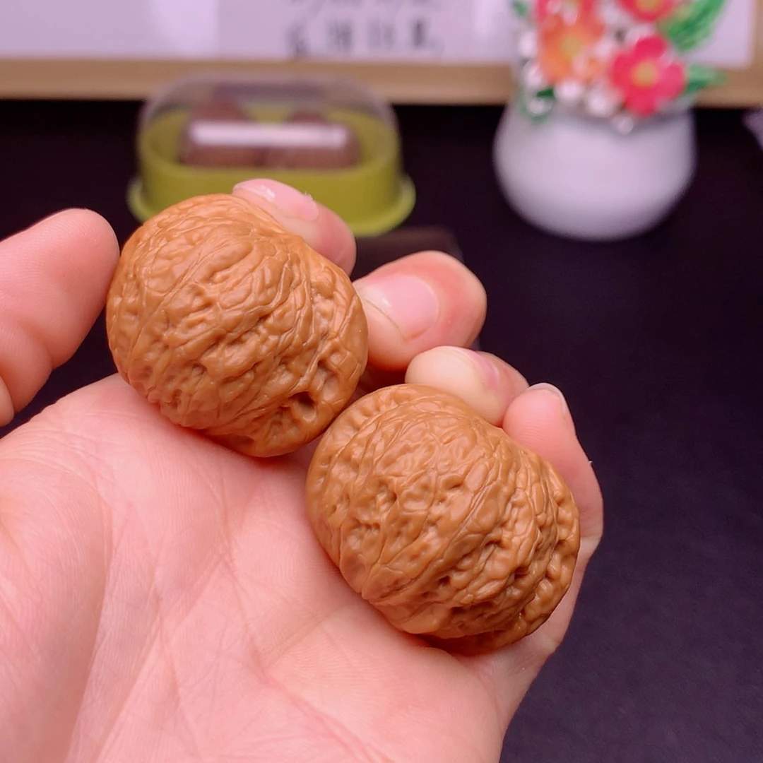 【闪购商品】文玩核桃把件我****的铁锤37微修