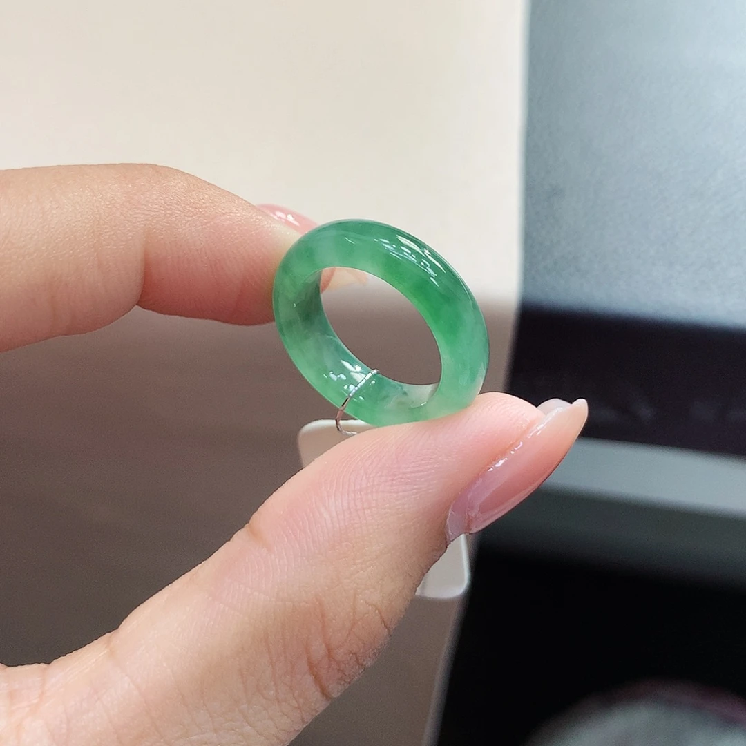 未镶嵌戒指翡翠5号