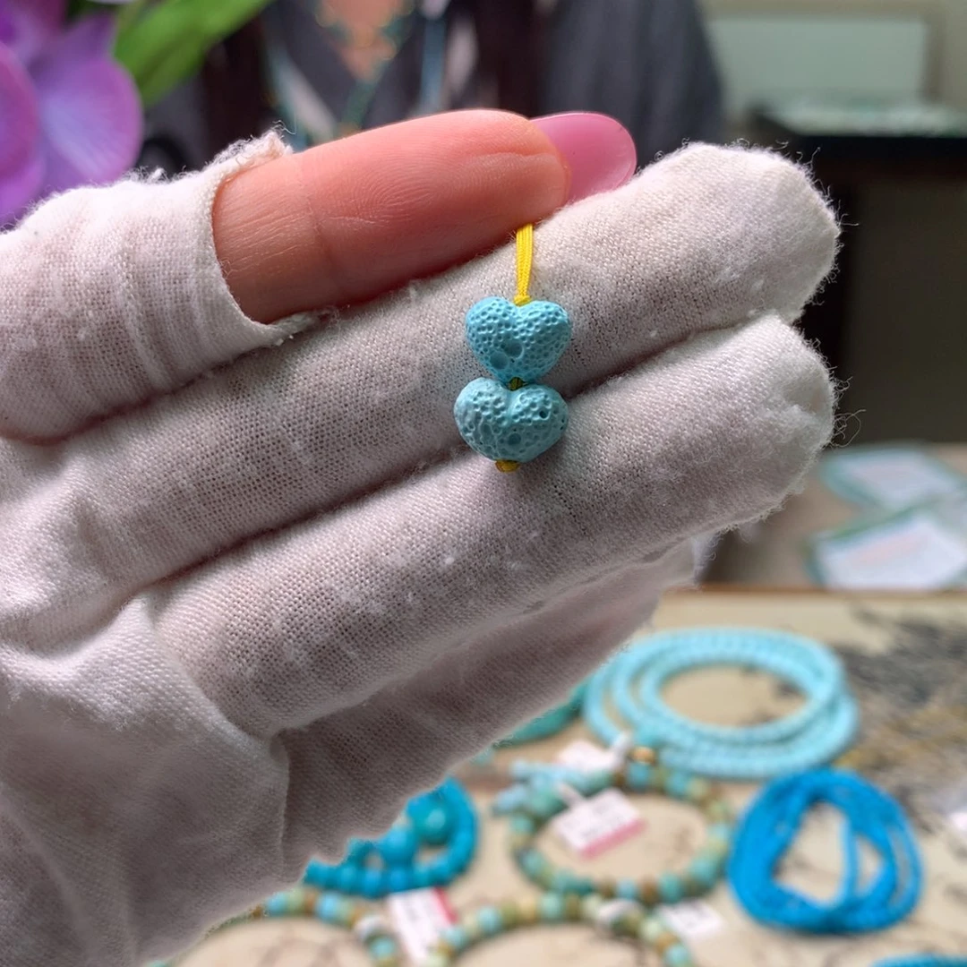 绿松石未镶嵌配饰