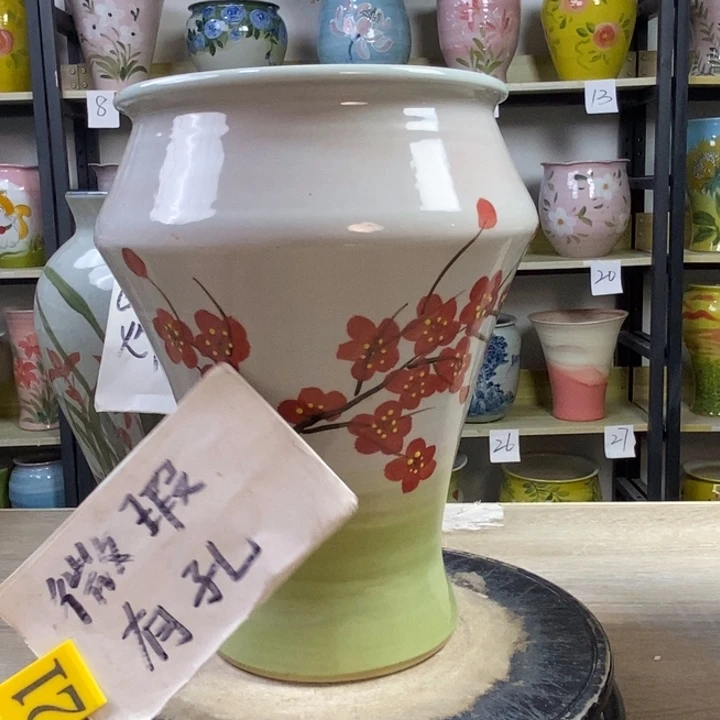 景德镇高温陶瓷花盆