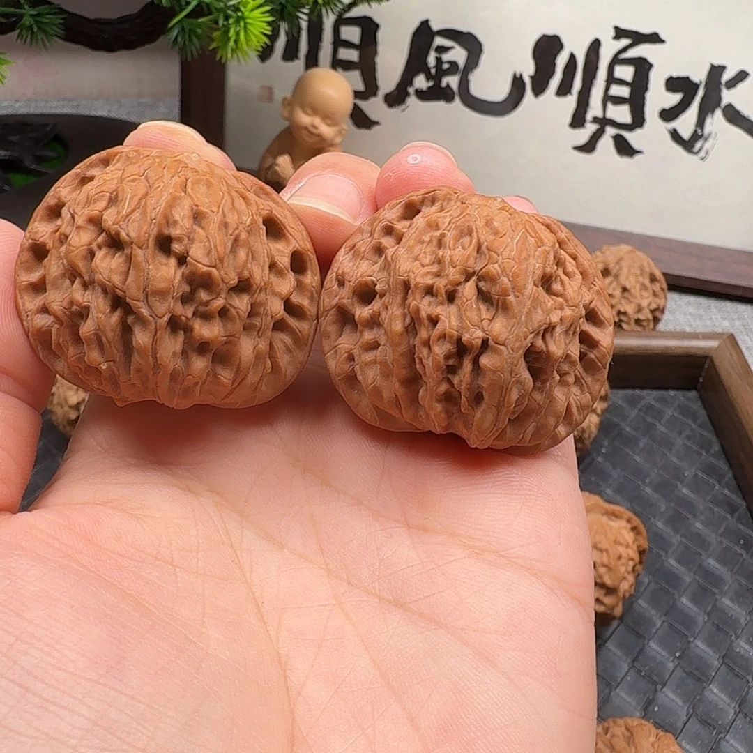 吊坠文玩核桃全品磨盘41