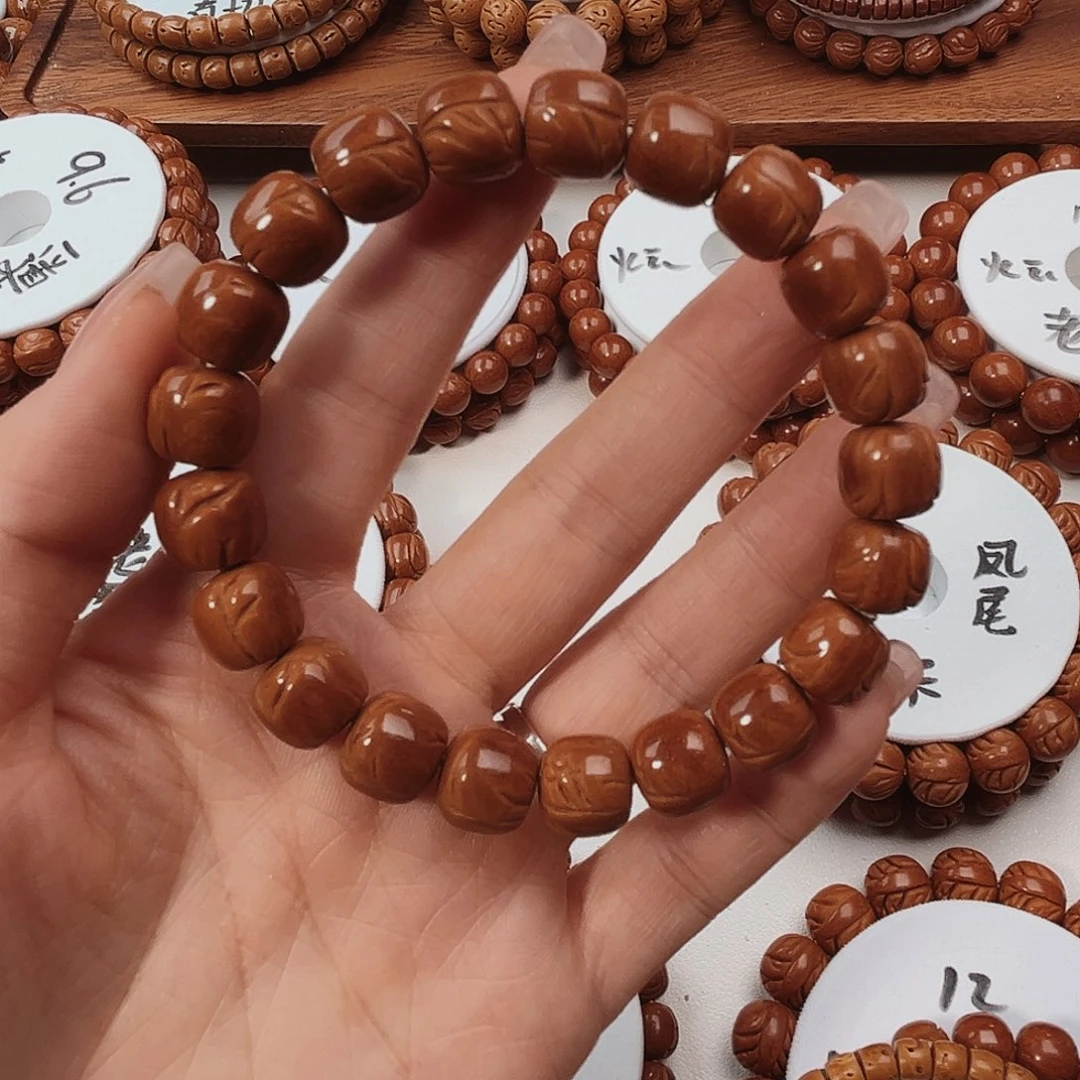 这***途桃核手串桃核光珠
