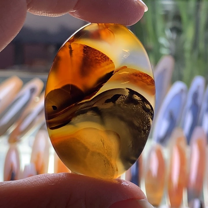 未镶嵌颈饰玛瑙/玉髓75有瑕