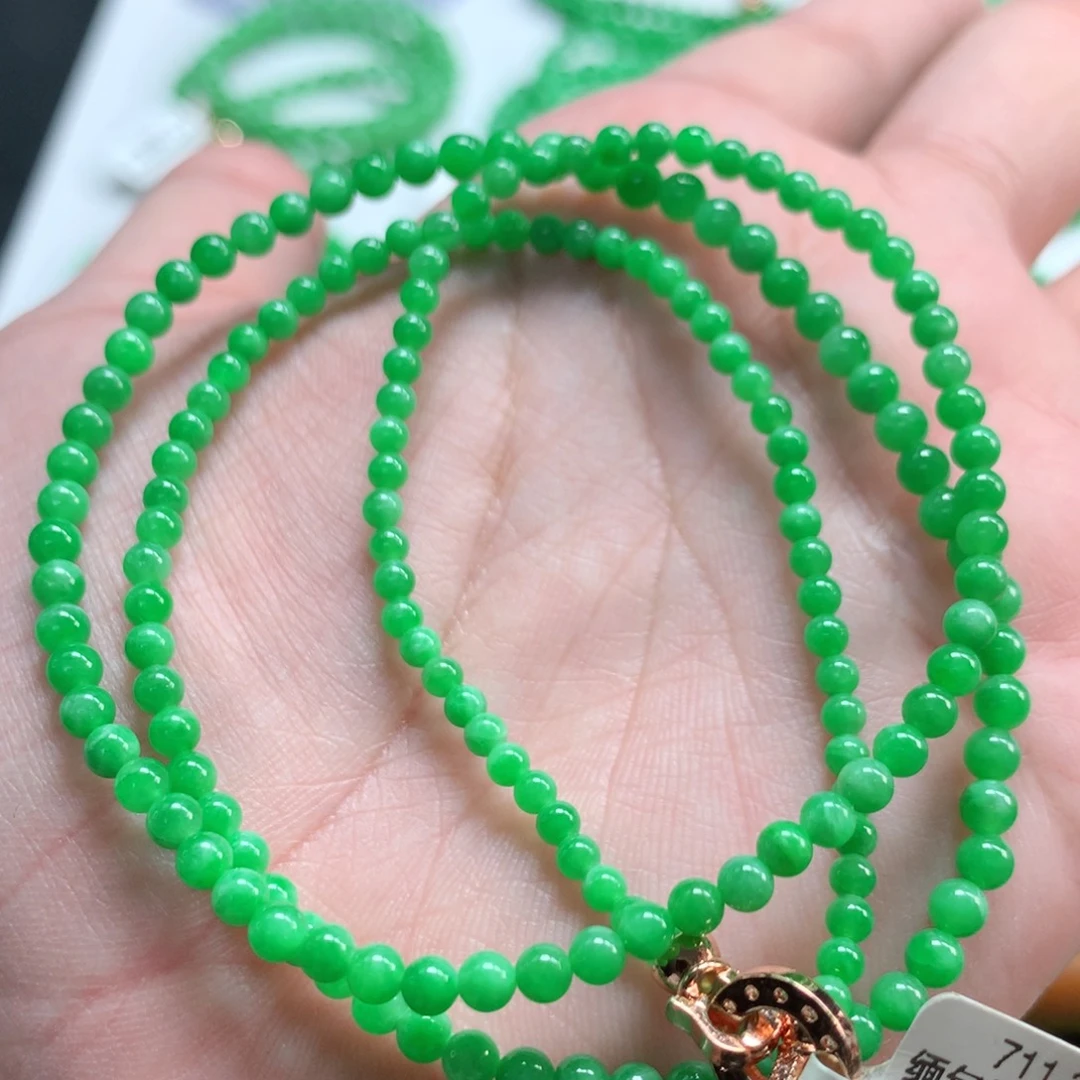 翡翠未镶嵌手链翡翠
