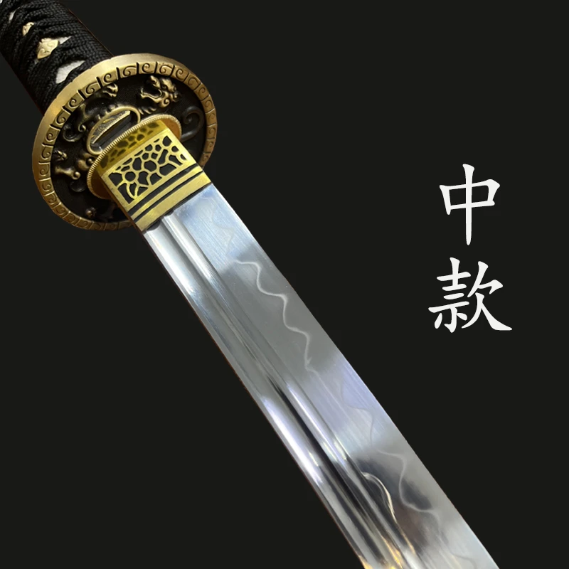 龙泉刀剑（中款）纯铜T10覆土烧刃未开刃