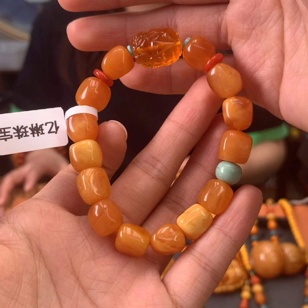 手串蜜蜡未镶嵌天然
