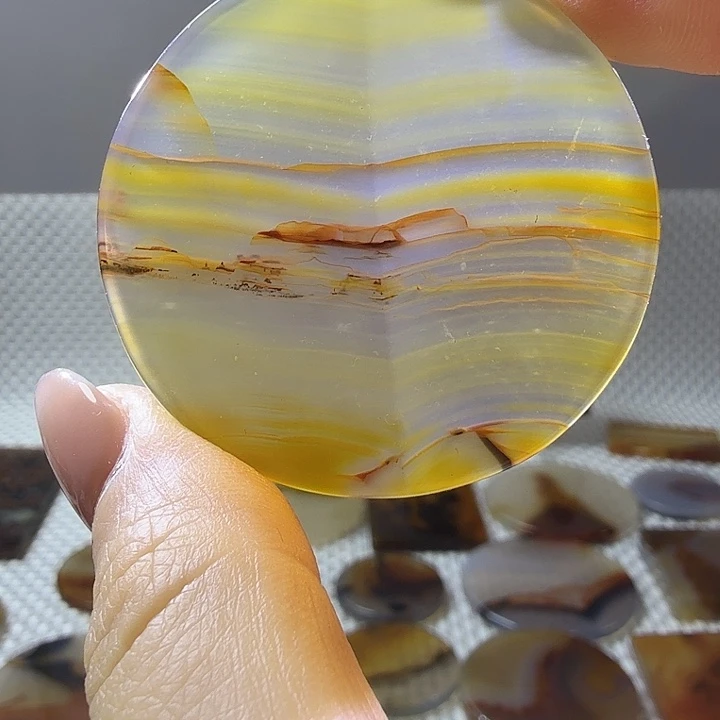 玛瑙/玉髓未镶嵌吊坠(不含链)32