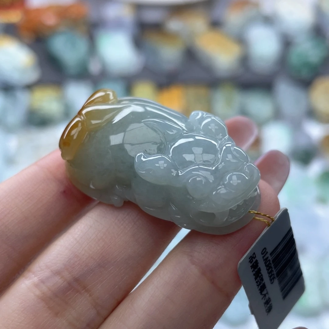 颈饰未镶嵌翡翠貔貅39