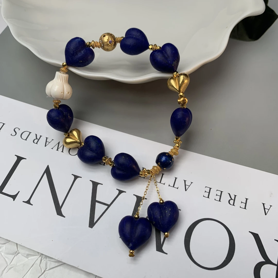 天然青金石手链 多样性发其一 F171