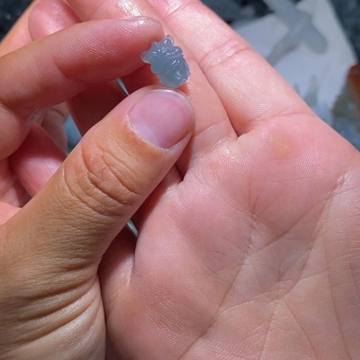 定制翡翠未镶嵌毛