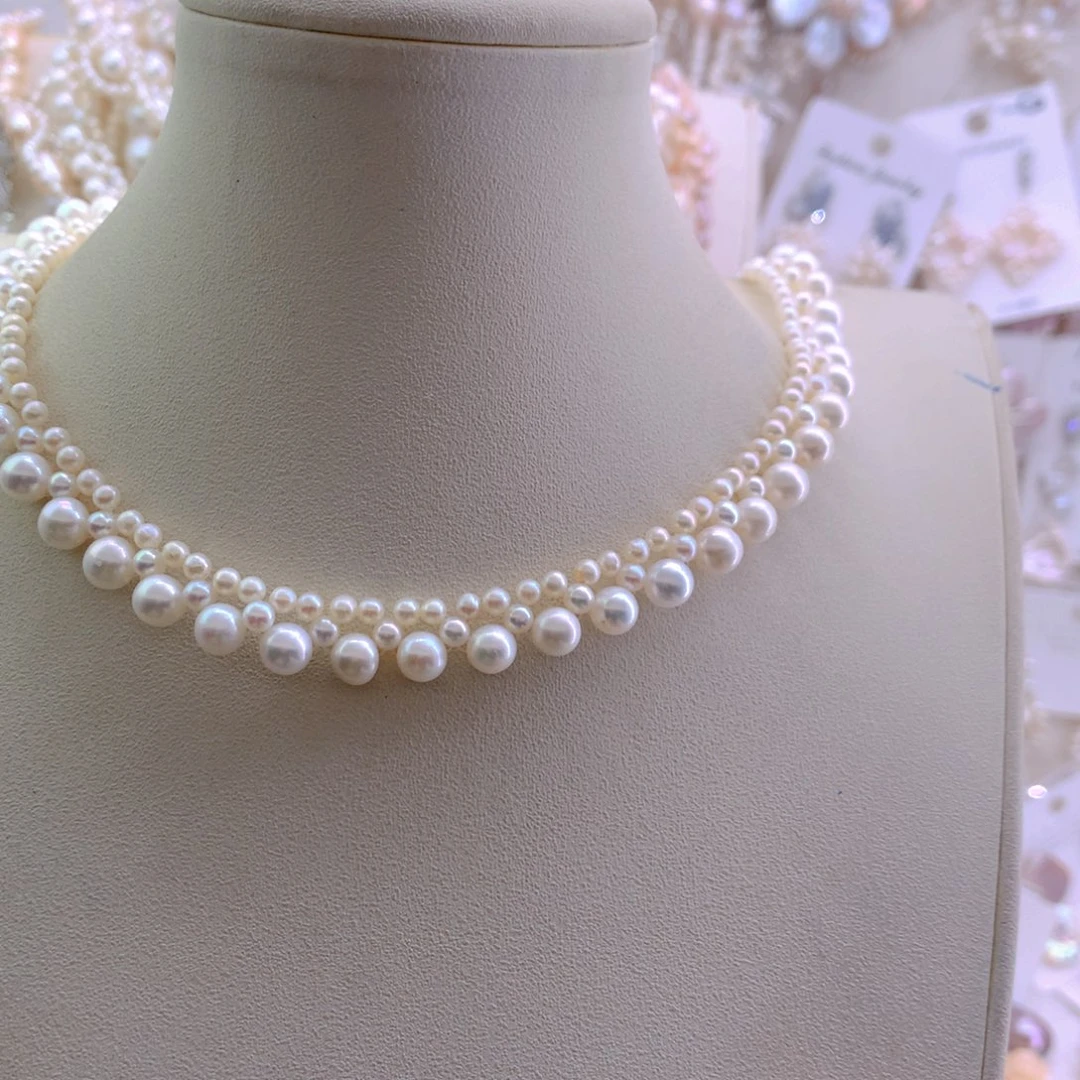 可****淡水珍珠套装未镶嵌