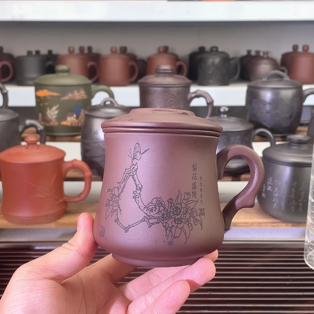 紫砂茶杯高档紫砂茶具套装