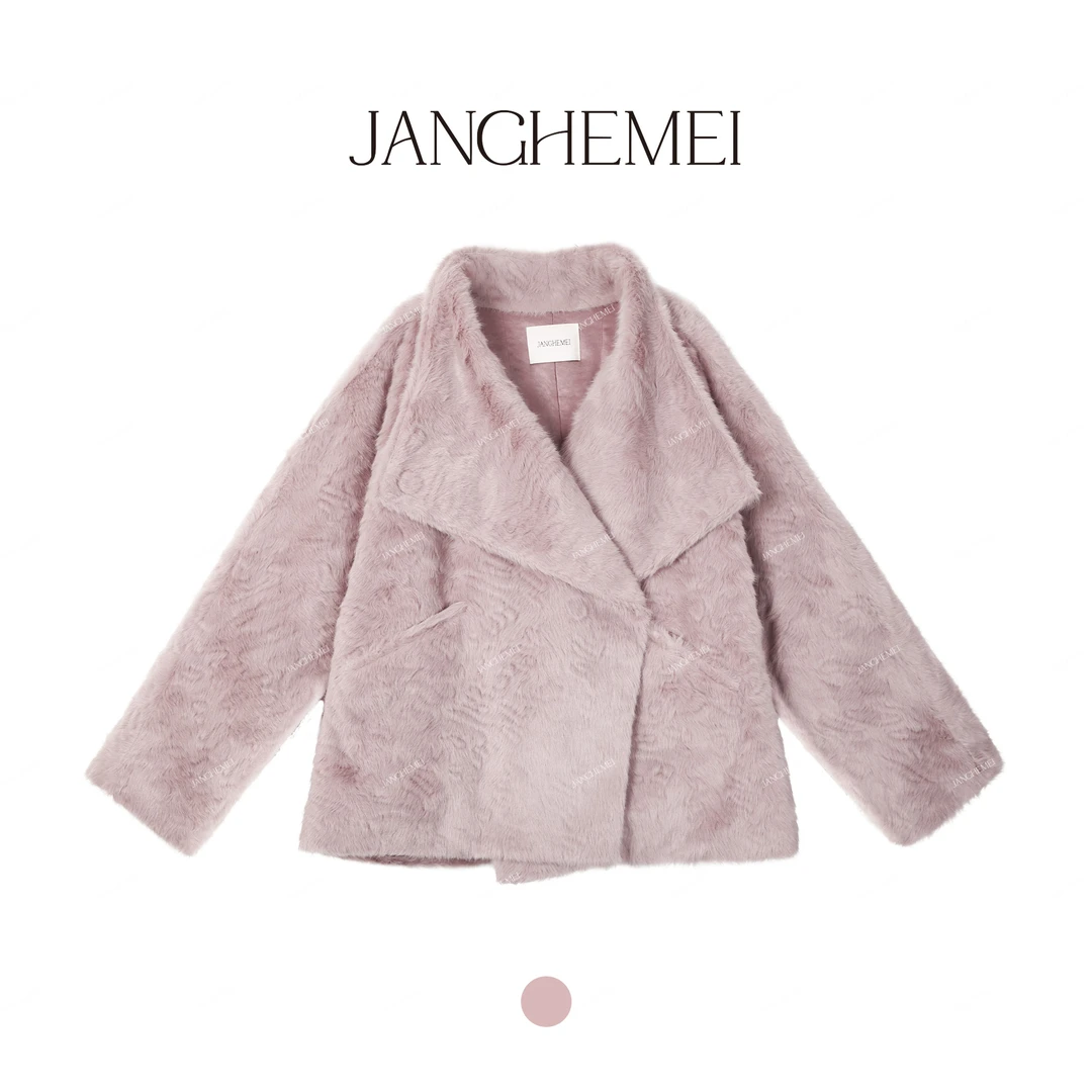 JANGHEMEI【富士山下】冬季穿搭保暖百搭宽松棉服外套 Y28559M44