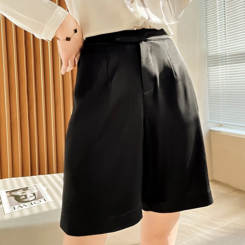 短裤夏季高腰五分女显瘦女新款春夏西装秋季显瘦休闲宽松2022年