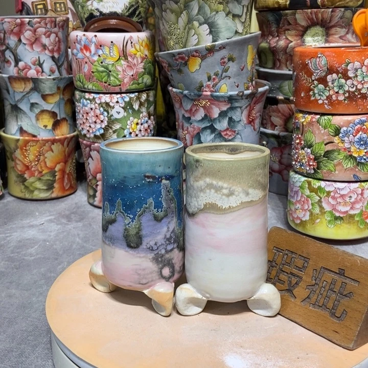 景德镇艺术手绘作品