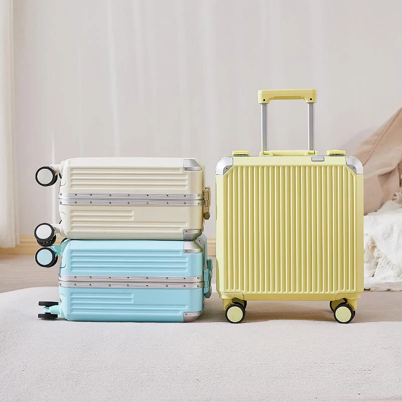 行李箱女可登机18寸轻便20小型万向轮静音密码皮箱旅行拉杆箱男生