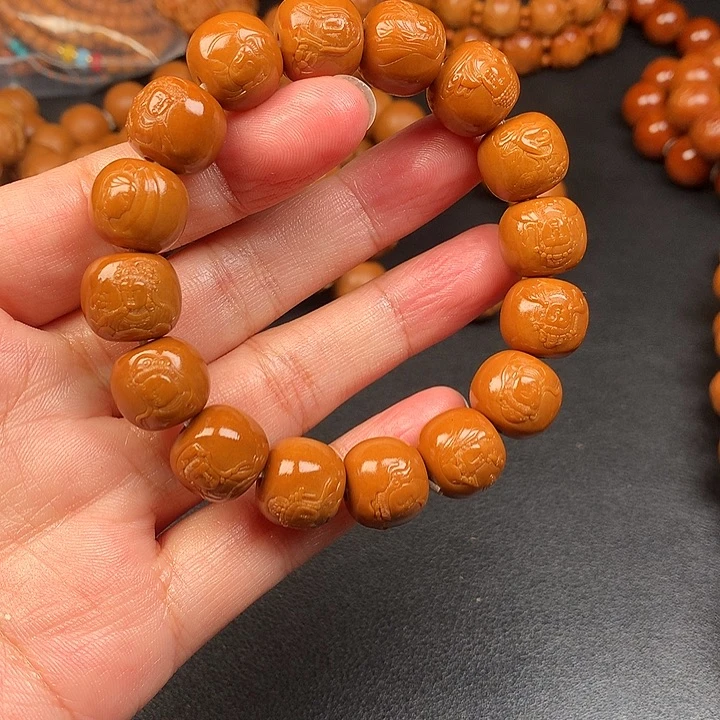 橄榄核手串/手链中**设观音老型14