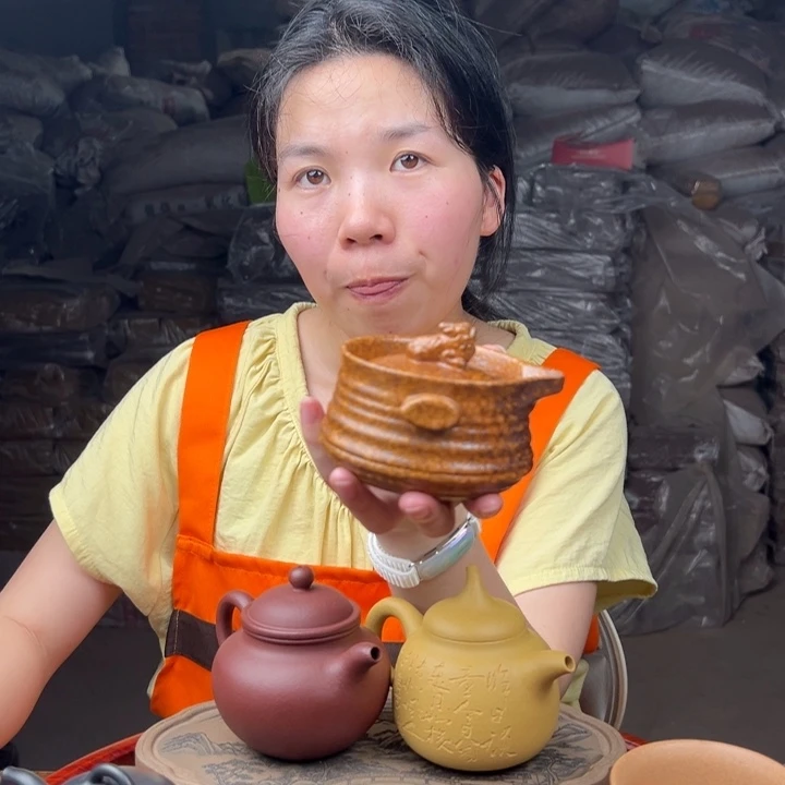 茶壶紫砂手抓壶111