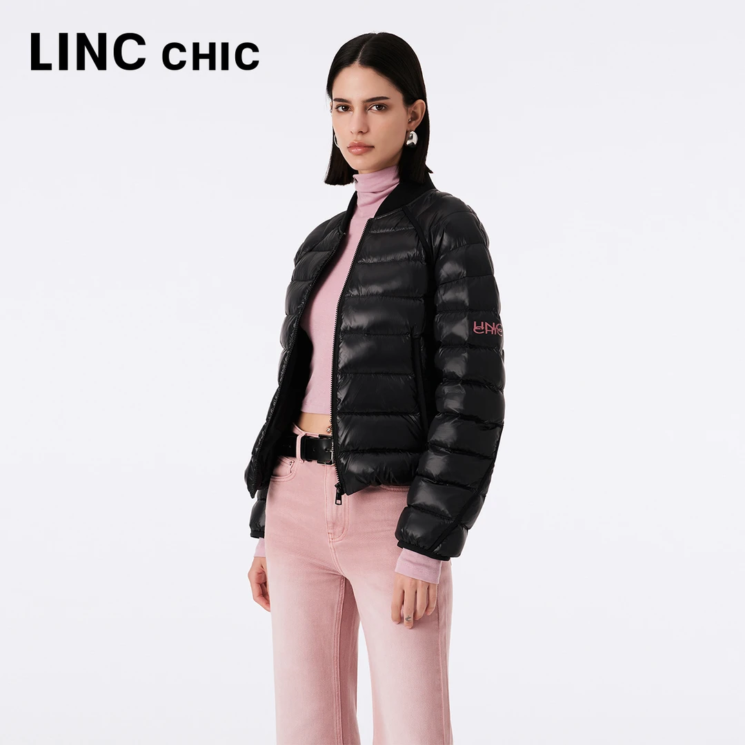 【明星同款】LINC金羽杰秋冬新款面包羽绒服Y23801225