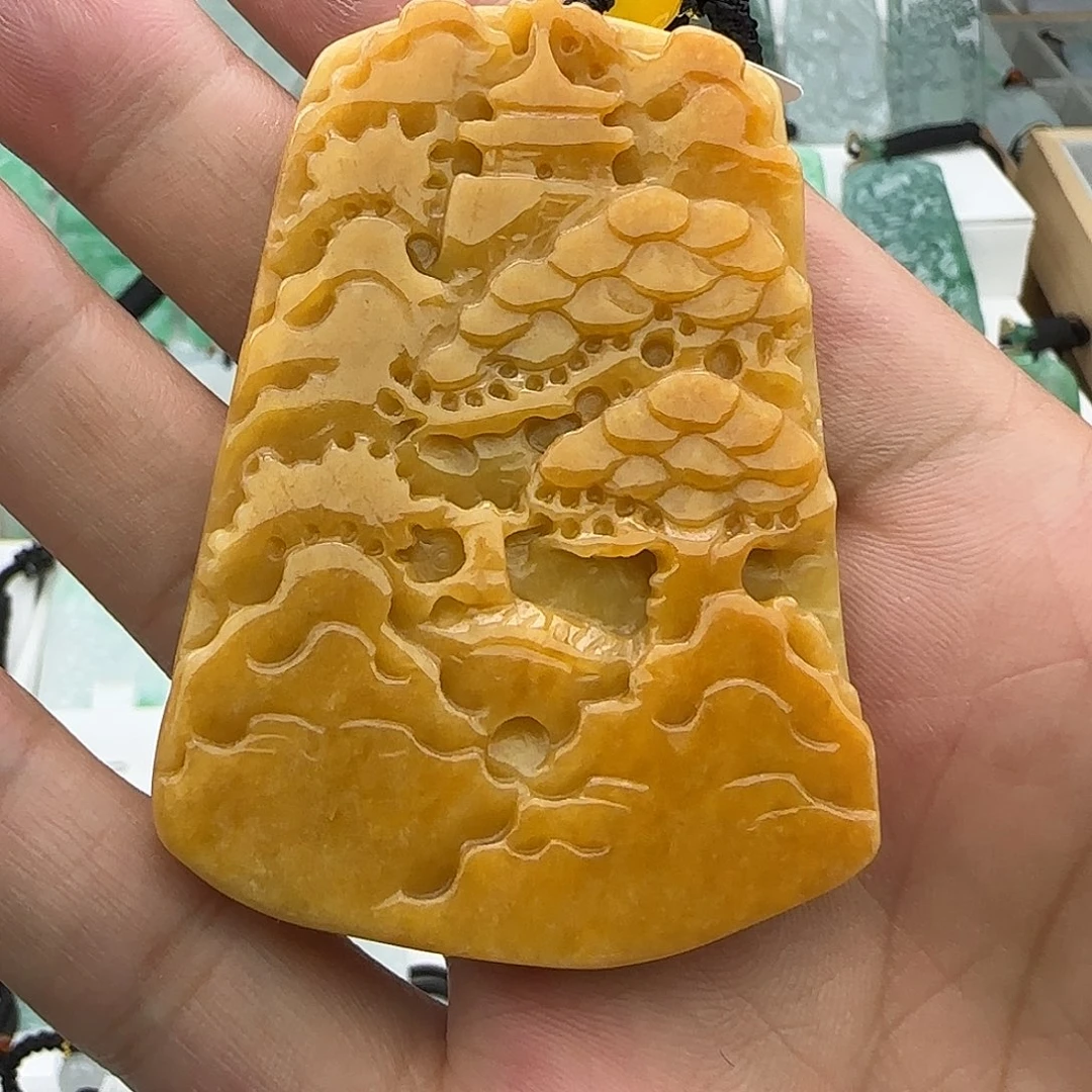 颈饰未镶嵌翡翠翡翠