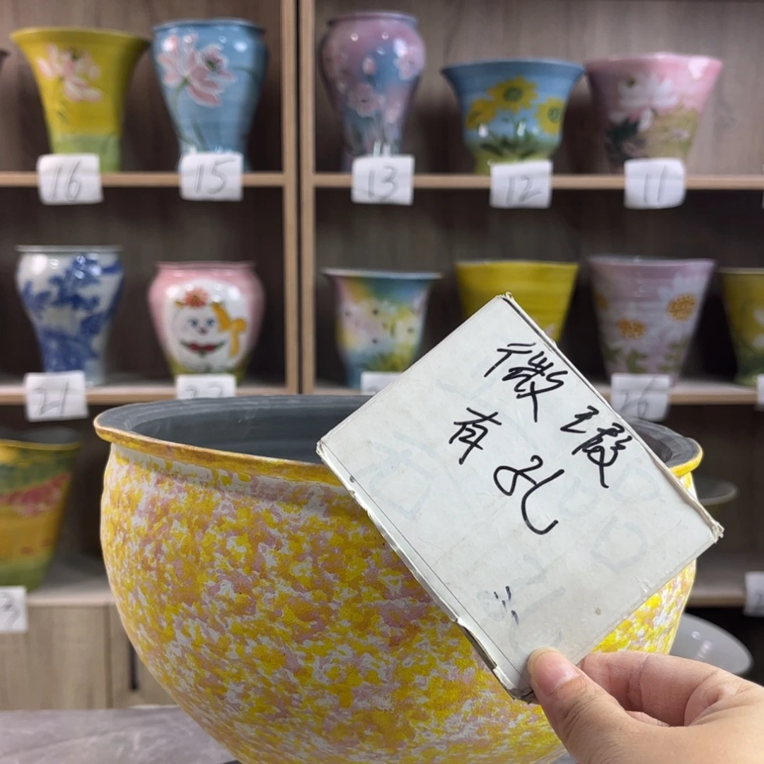 景德镇陶瓷花盆花盆