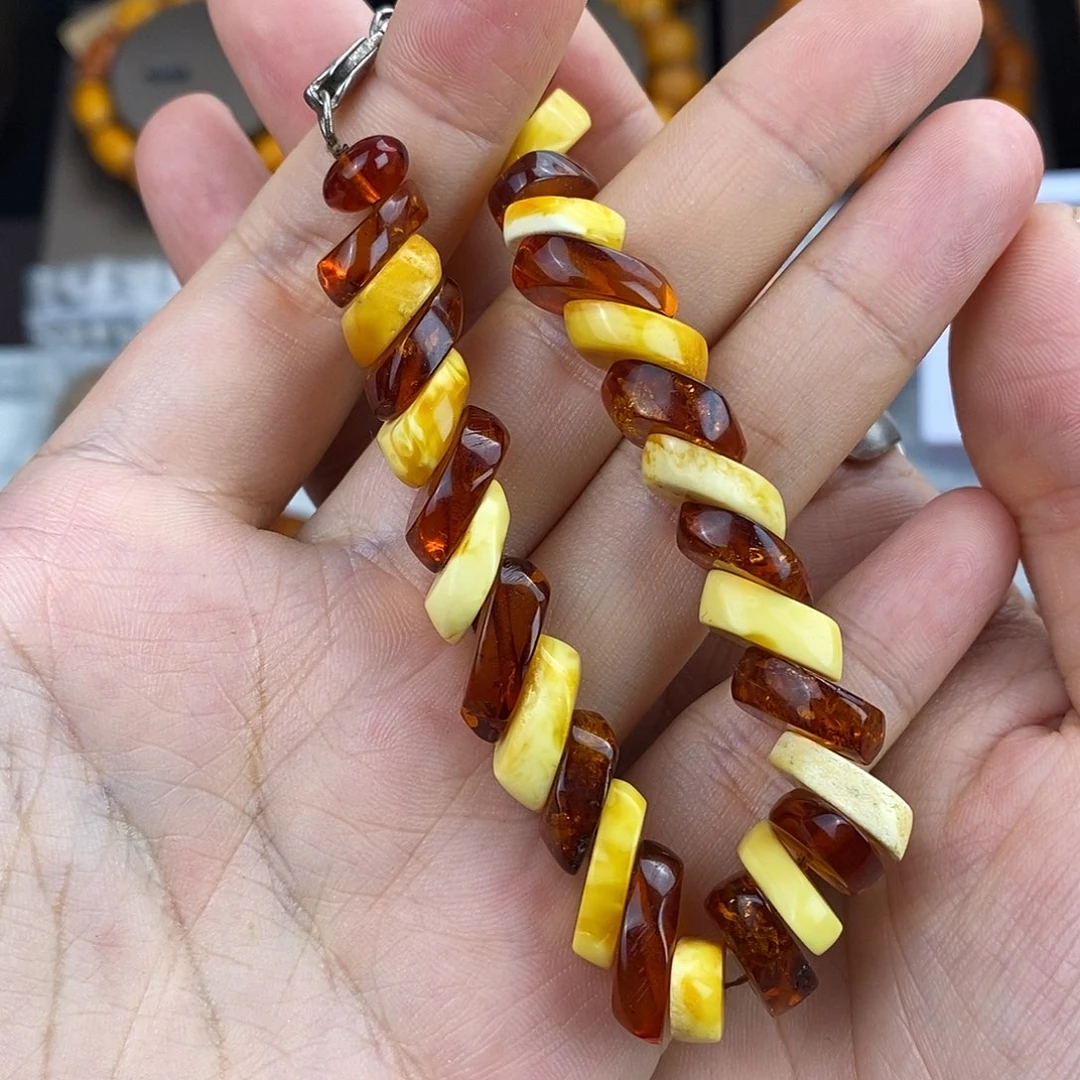 裸石琥珀未镶嵌蜜蜡