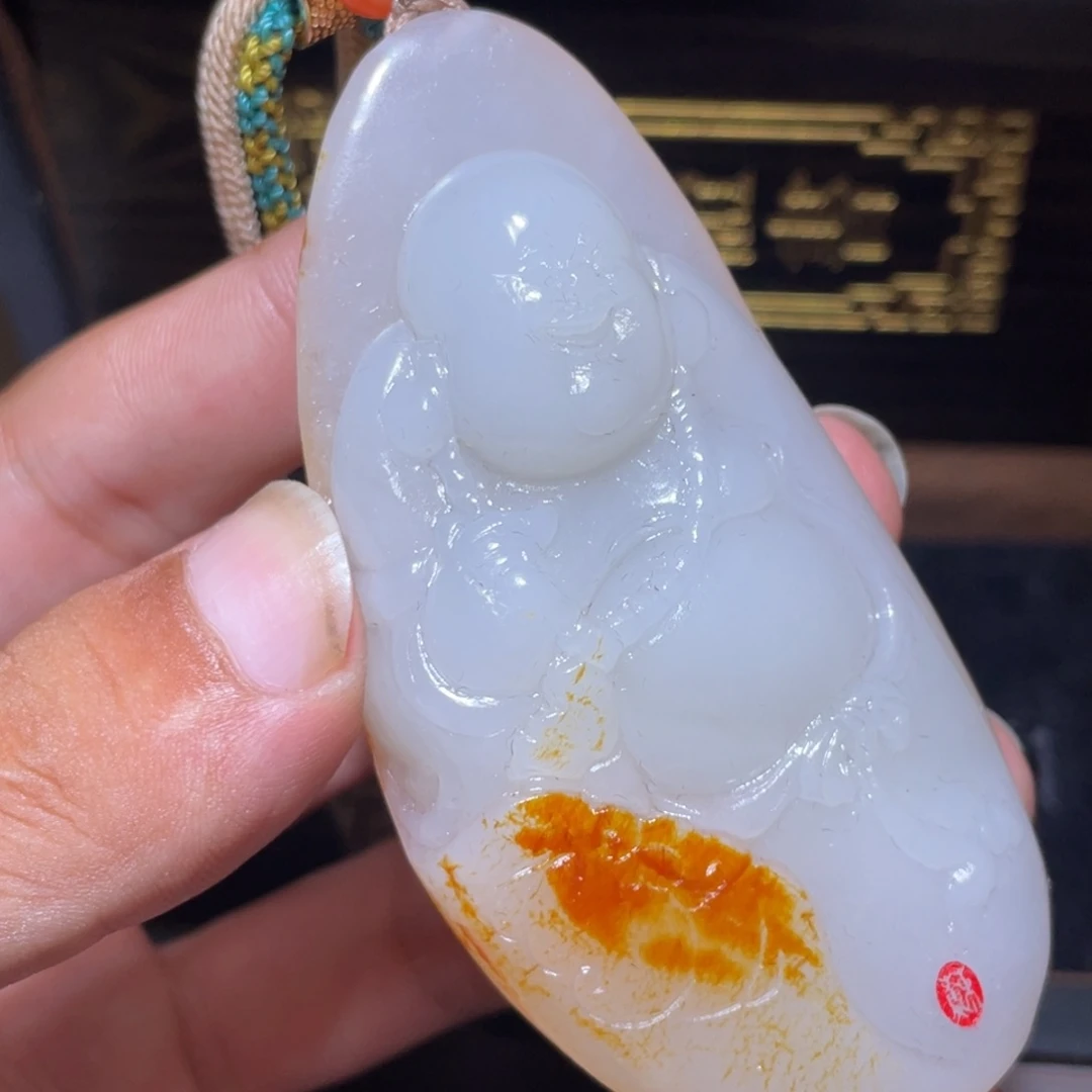 和田玉未镶嵌颈饰D1