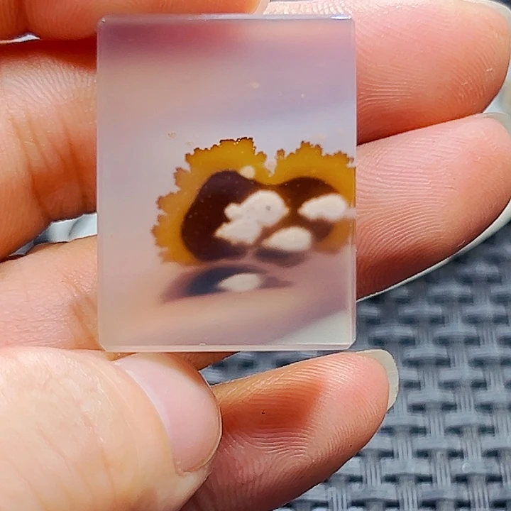 未镶嵌玛瑙/玉髓珠宝半成品