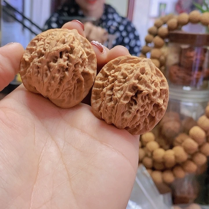 【闪购商品】文玩核桃把件41老款狮子头