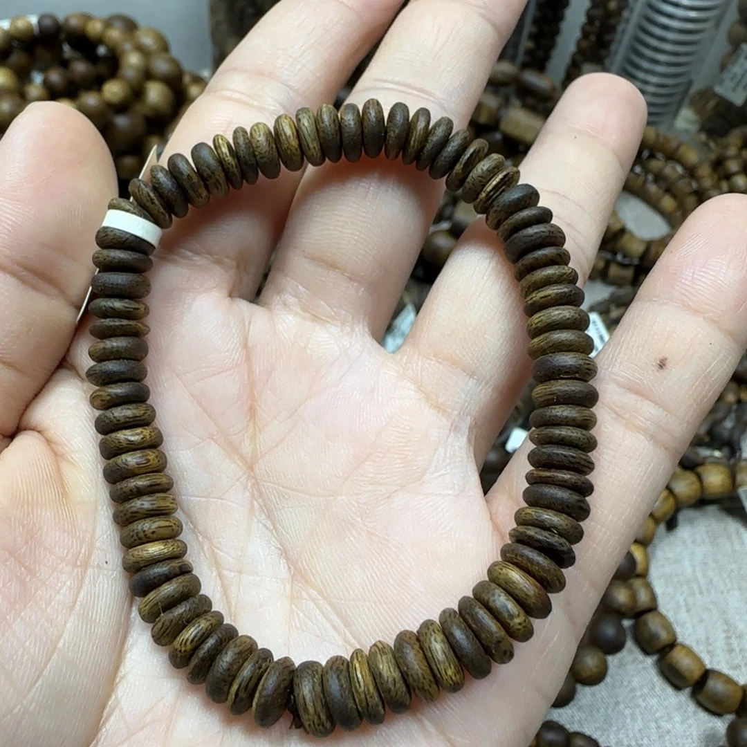 沉香手串沉水张勺子多样性发货一条卡7-5克