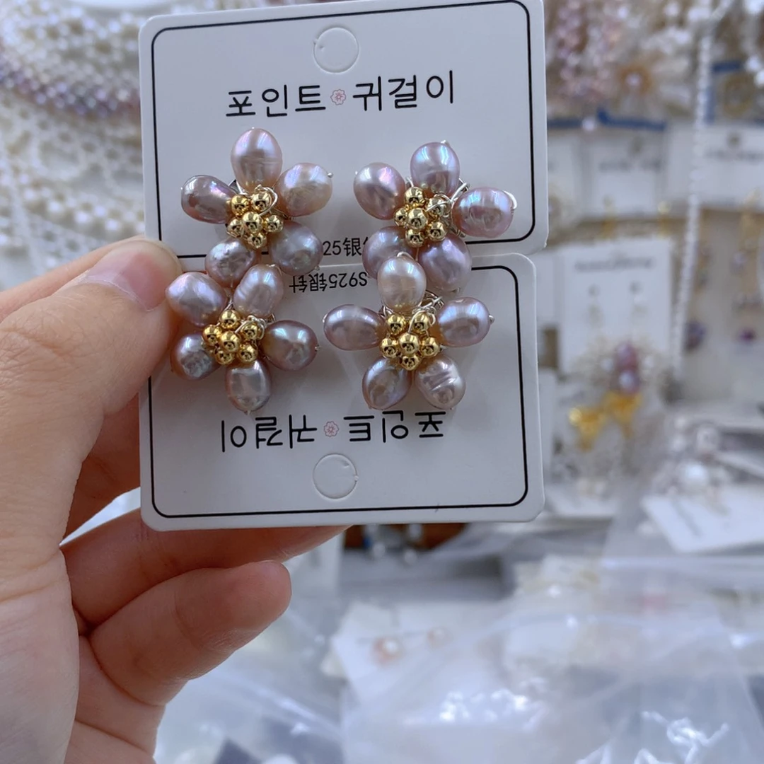 颈饰合金淡水珍珠