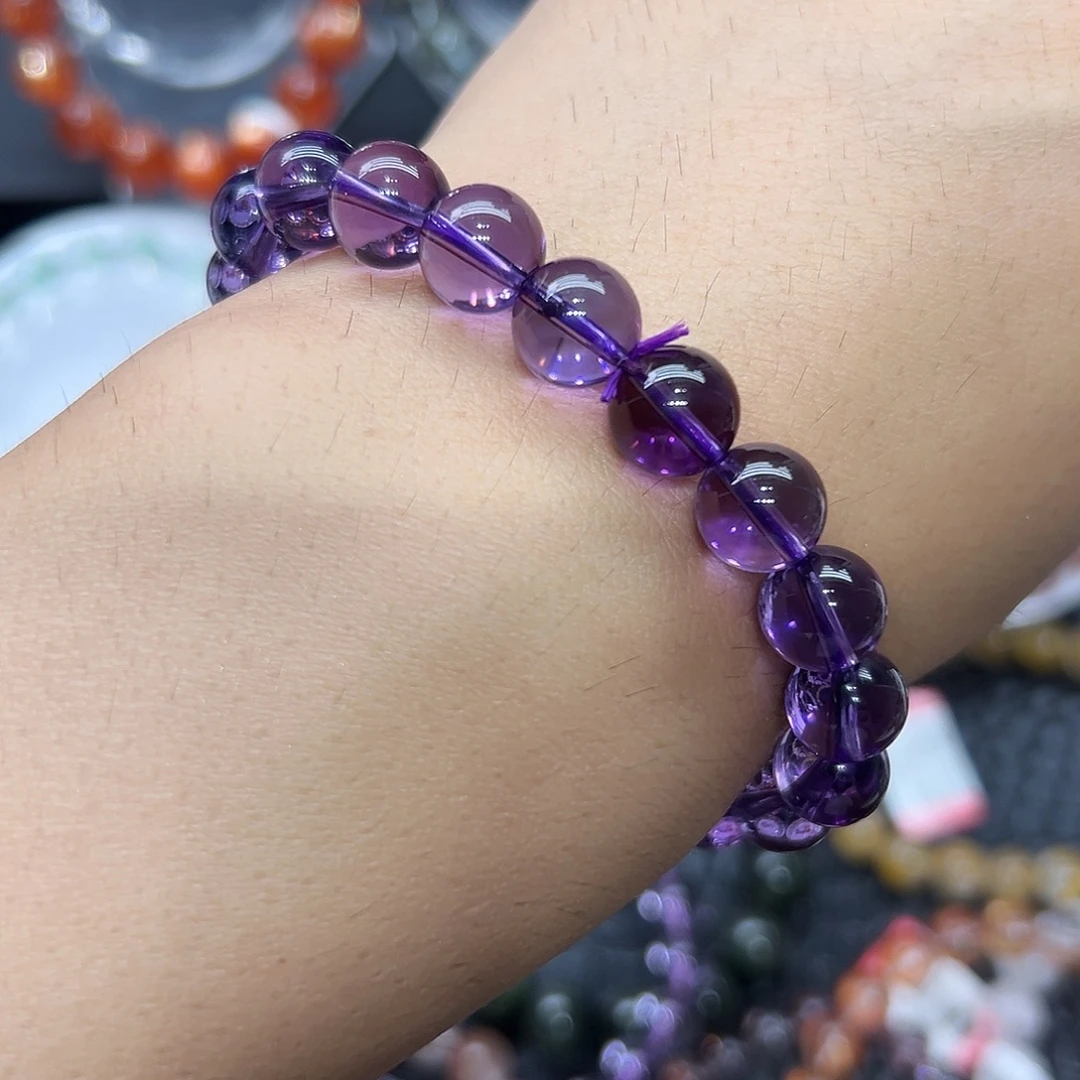 未镶嵌手链水晶好看