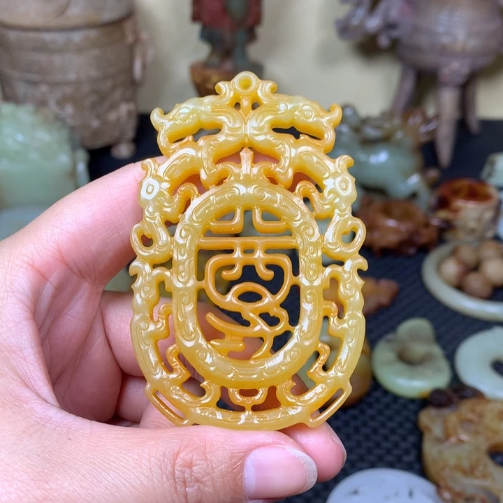 和田玉挂件未镶嵌用****1