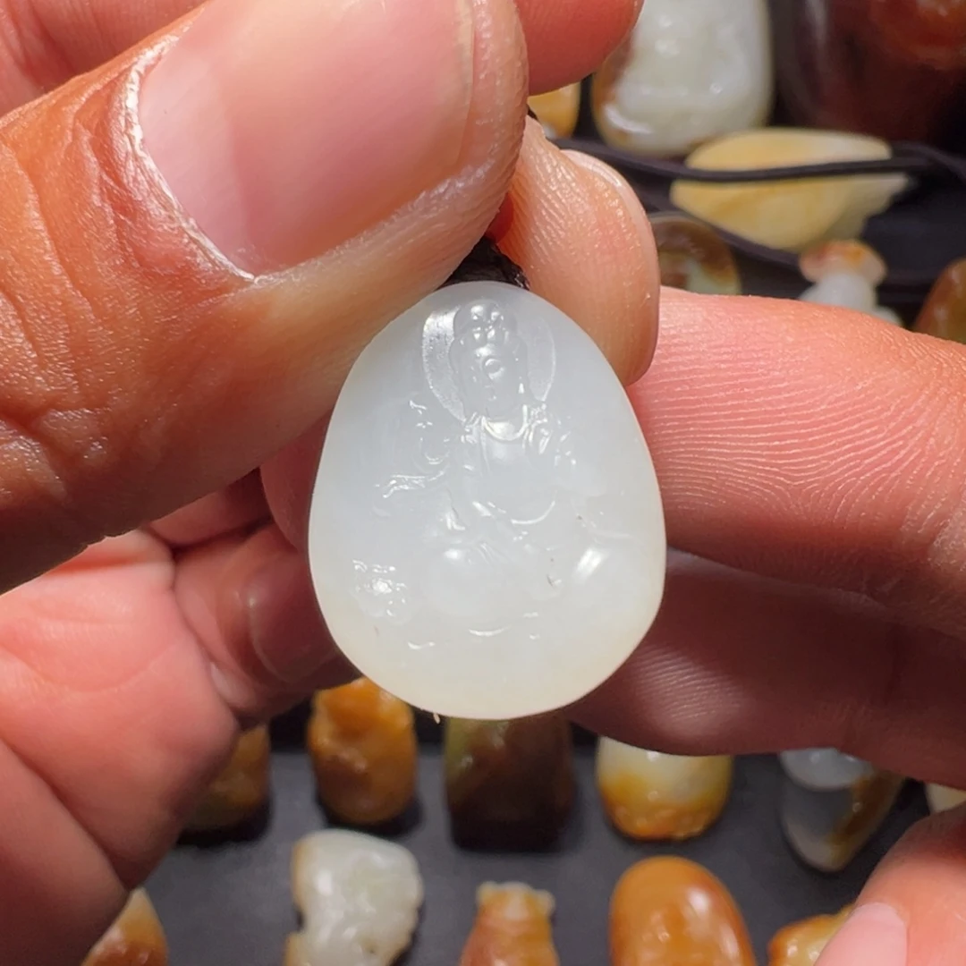 和田玉挂件未镶嵌