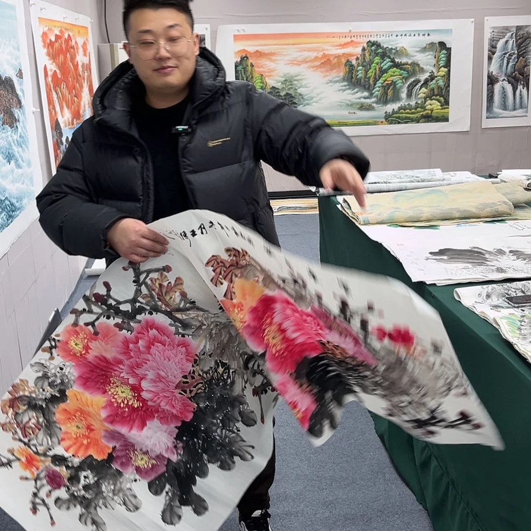 国画宣纸国画作品纯手绘