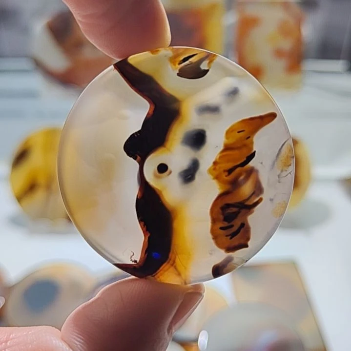 玛瑙/玉髓未镶嵌吊坠(不含链)22号