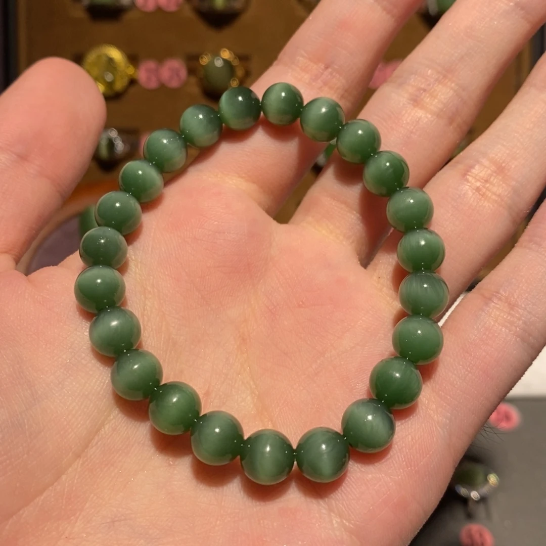 一***海和田玉（糖玉）未镶嵌手链