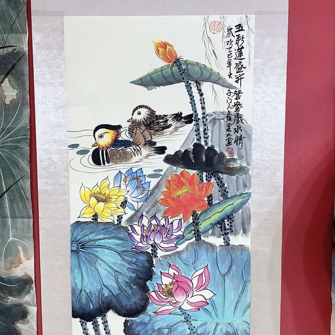 国画大风堂嫡传-侯果山老师作品路