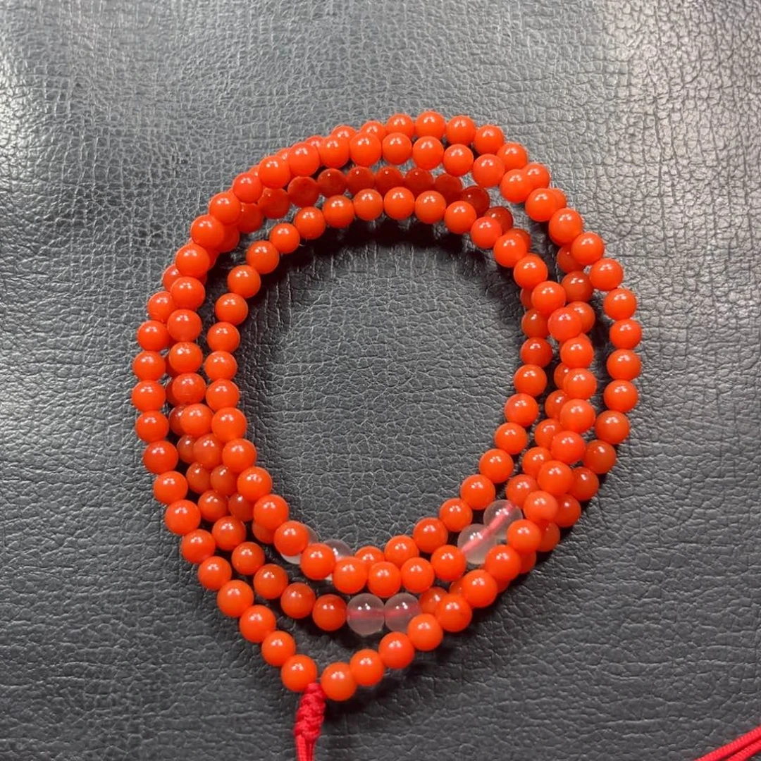 南红玛瑙未镶嵌卡4单圈