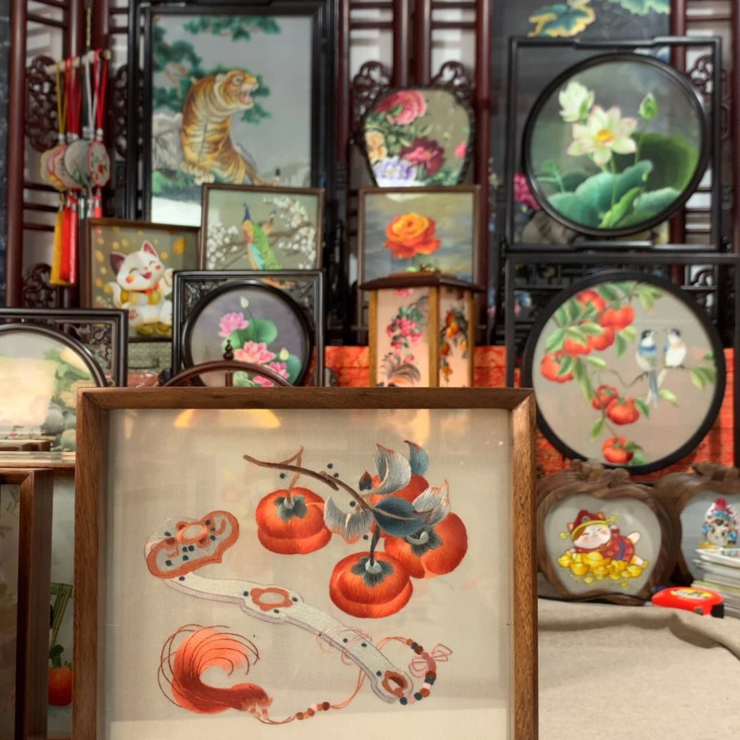 春***江木苏绣精品推荐给你们