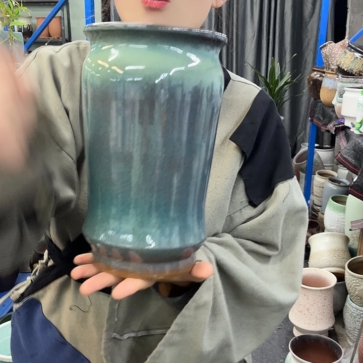 15×26 -粗陶花盆有孔-买买买