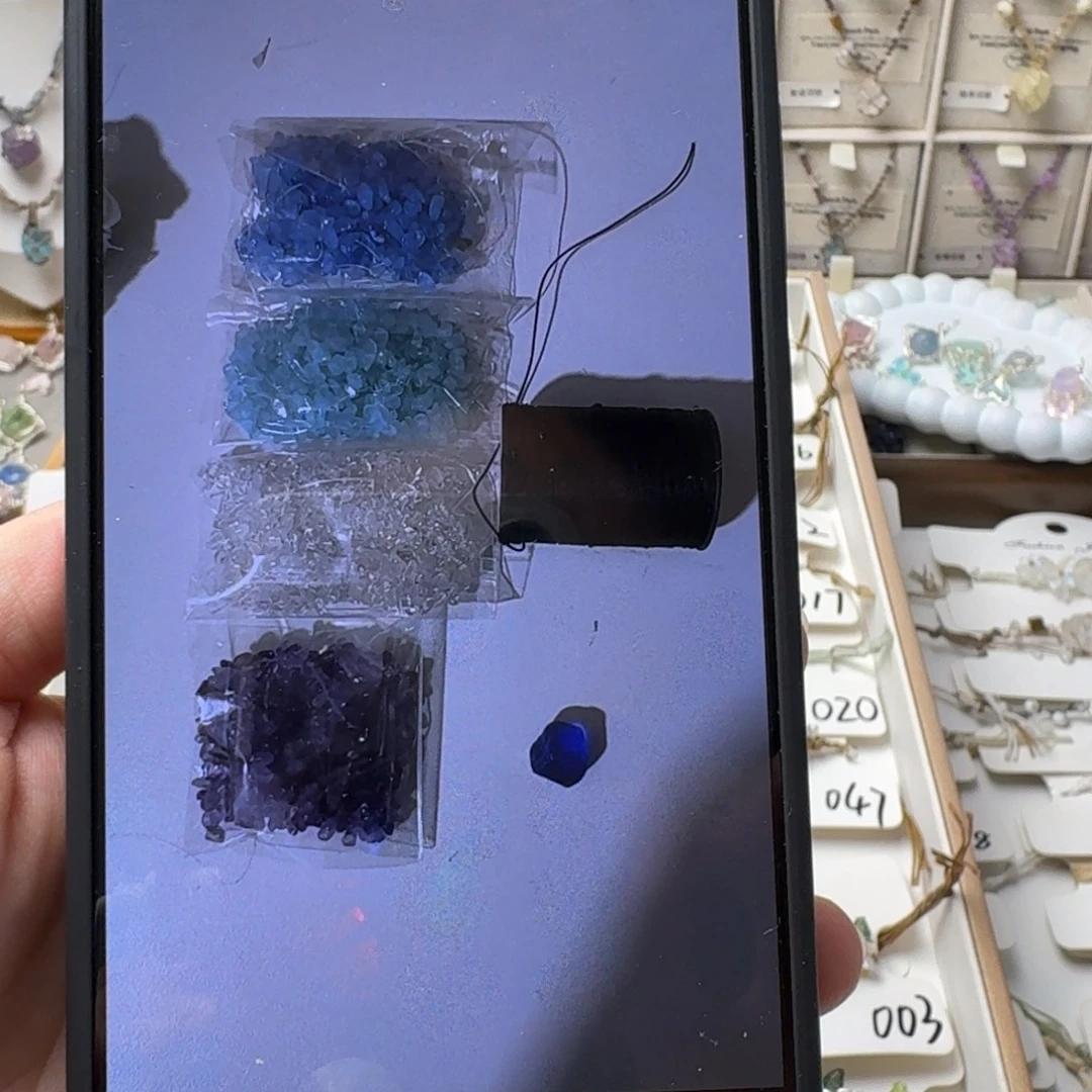 石英石纯铜锡合金纯铜定制项链