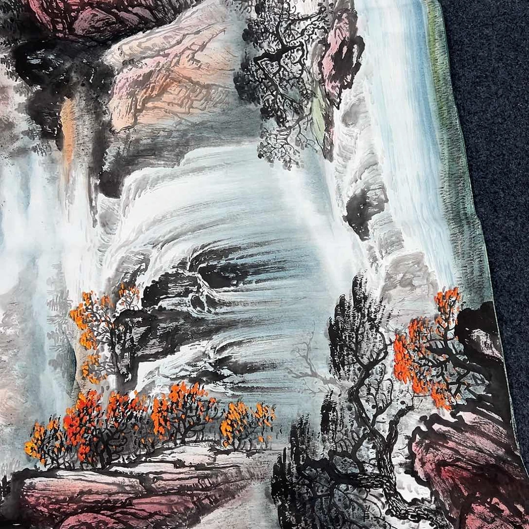 国画纯手绘作品欣赏