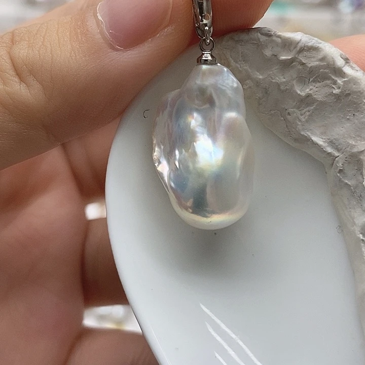淡水珍珠未镶嵌吊坠(不含链)