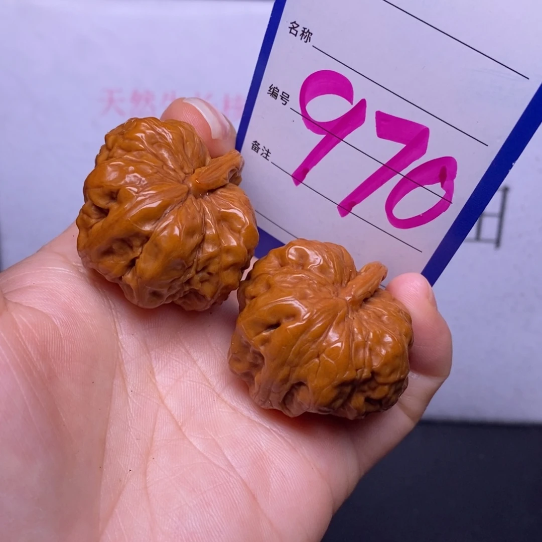 文玩核桃把件970/38一帆风顺