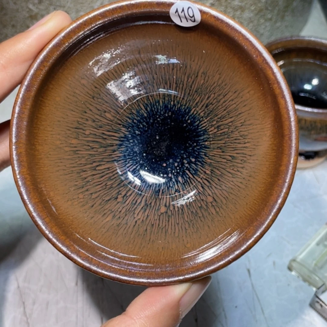 茶盏龙窑柴烧建盏119