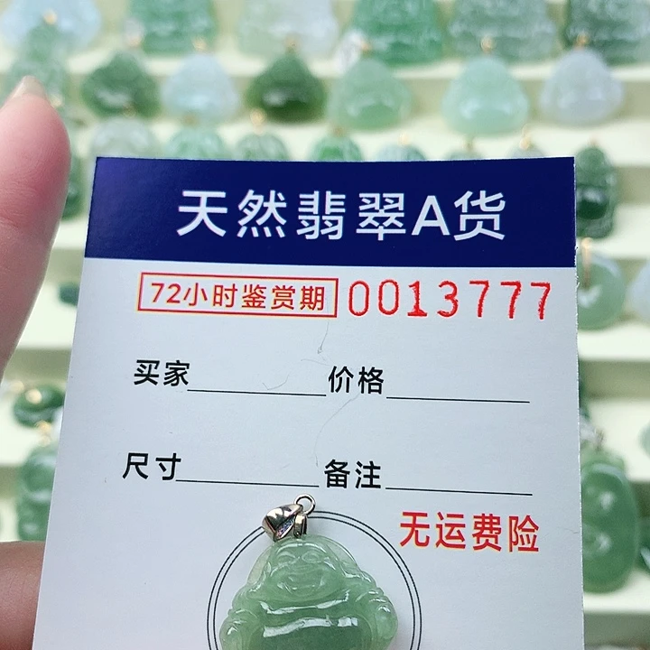 颈饰未镶嵌翡翠吊