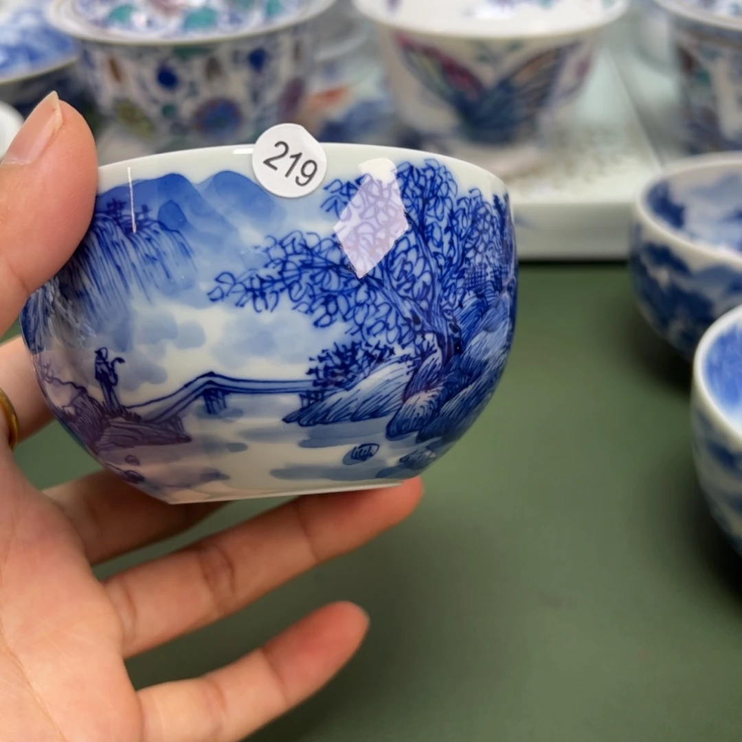 杯景德镇纯手绘茶具219