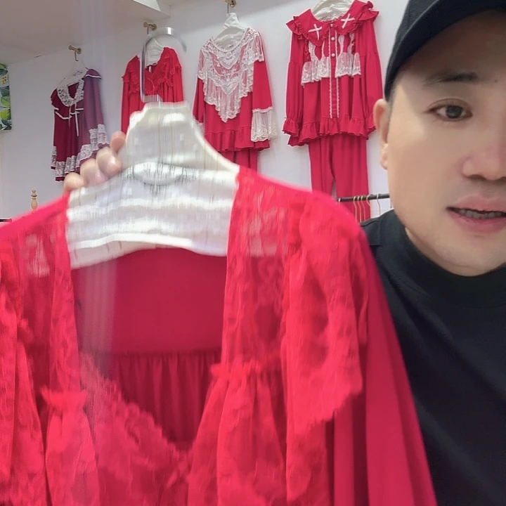 三醋酯纤维宫廷风家居服