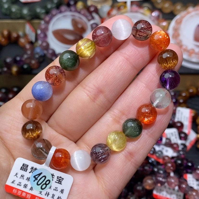 【闪购商品】水晶手链未镶嵌多宝手链